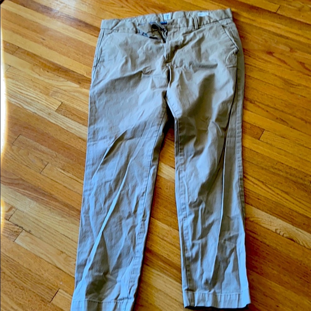 Gap tan khaki gap for good slim fit 3430. Gap. Khakis